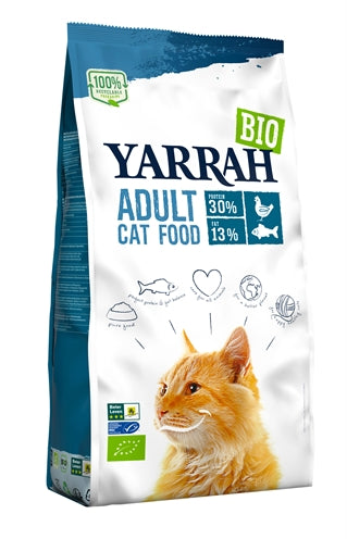 Yarrah Cat Organic koščki rib (MSC) brez dodanih sladkorjev