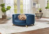 Zaczarowany zwierzak zaczarowana sofa dla psów Rosie Peacock Blue