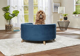 Zaczarowany zwierzak zaczarowana sofa dla psów Rosie Peacock Blue