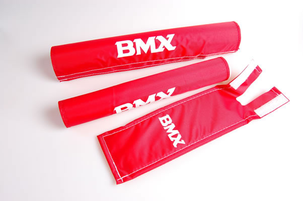 BMX Pad Set Red Protector