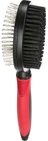 Trixie Brush dvojitý kryt vlasů pod Wol Plastic Black Red