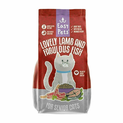 Easypets adorabile agnello favoloso pesce favoloso cibo per gatti