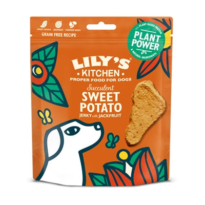 Lily's Kitchen Dog Adult Succulent Sweet Potato Jackfruit Jerky