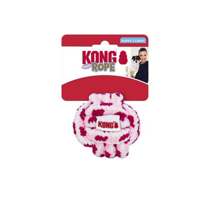 Kong Rope Ball Touwbal Puppy Assorti