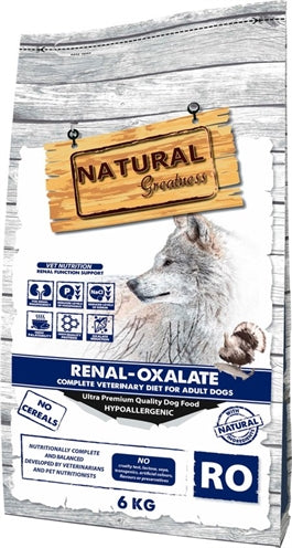 Grandeza natural dieta veterinaria dog oxalato renal completo