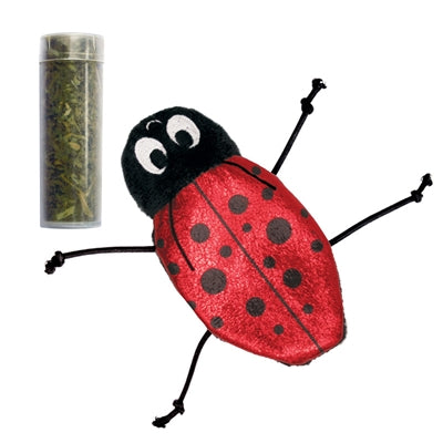 Kong Ladybug mat Catnip refillable