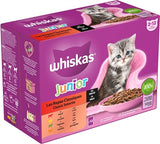 Whiskas multipack pouch junior udvalg kød i sauce