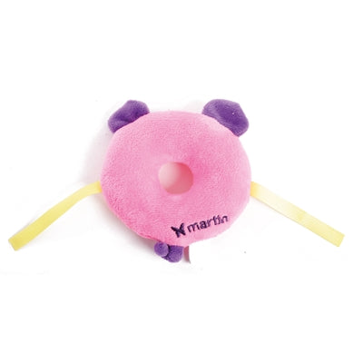 Martin Dog Toys Pig Donut Plush Recycled