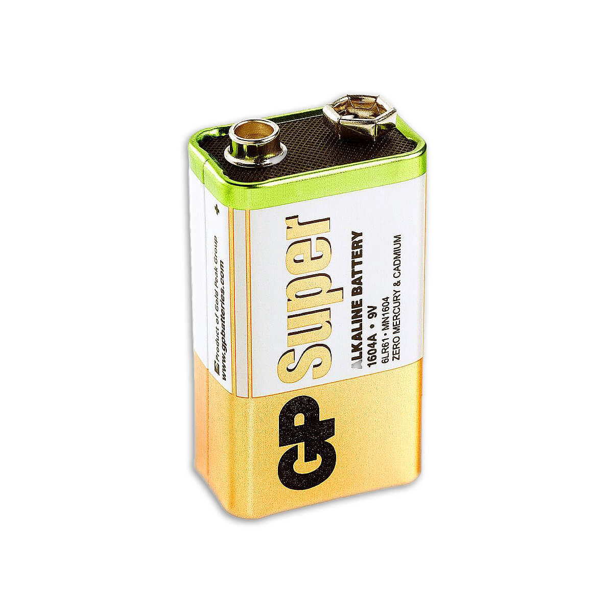 GP Super Alkaline 9V Batteria 1pk