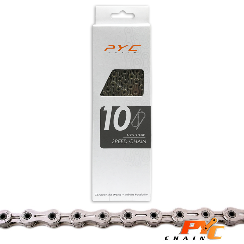 Shimano Premium Lightweight Bicycle Chain à 10 vitesses Shimano Campagnolo Sram Chrome Harden Tech 116 Schakels