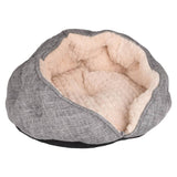 Flamingo Flamingo Cat Cave Zupo 49x49x25 cm rund grau und cremefarben