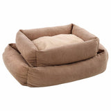 Flamingo Flamingo Hundekorb mit Reißverschluss colette rechteckig 50 cm Taupe