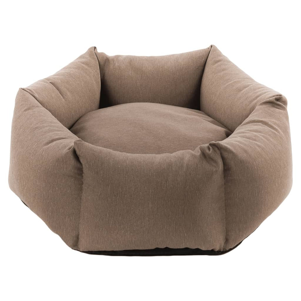 Flamingo Flamingo Hundekorb mit Zits Panama Hexagonal 50x18 cm Taupe
