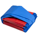Animal Boulevard Animal Boulevard Pet Swimming Pool Kühlung M 80x80x20 cm Rot Blau