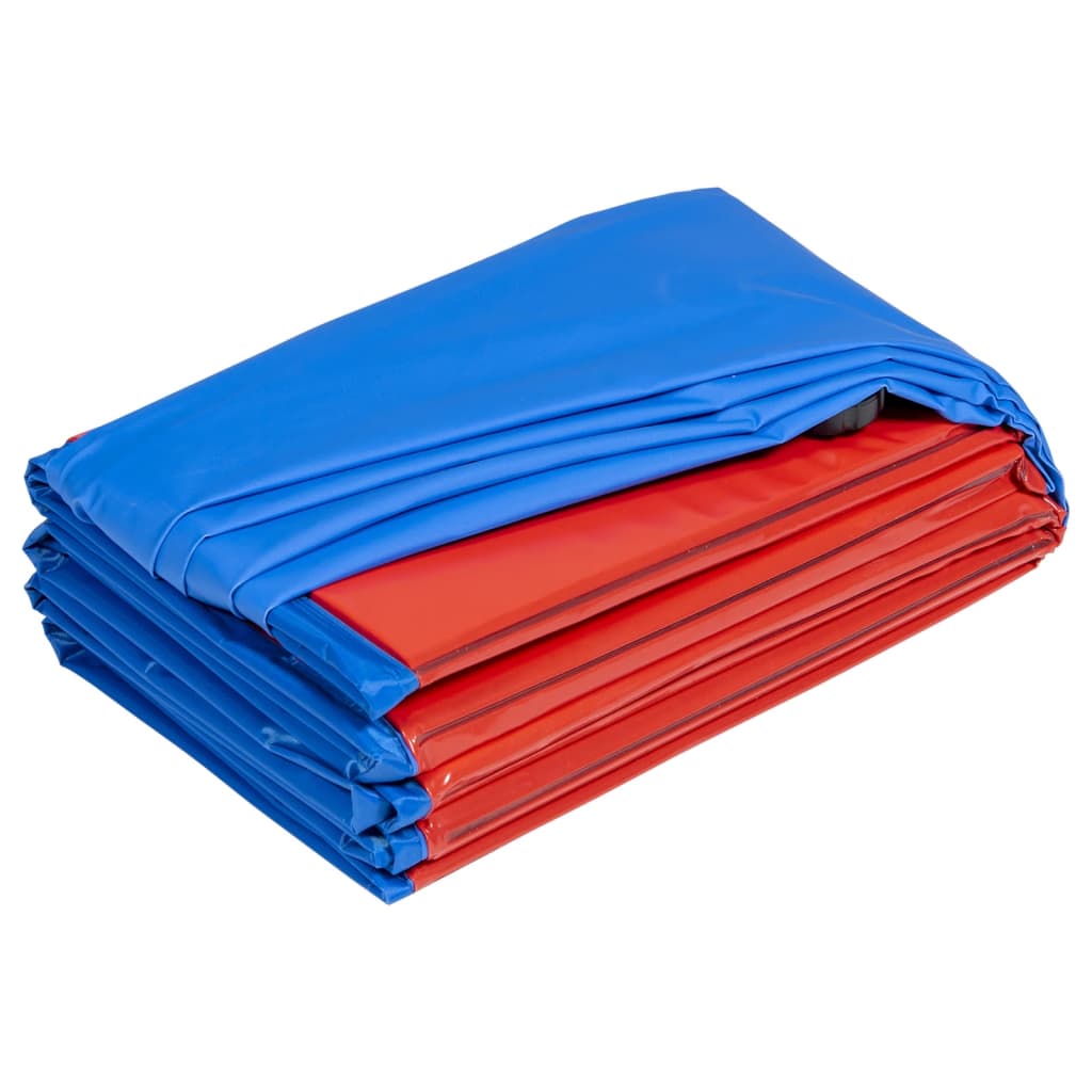 Animal Boulevard Animal Boulevard Pet Swimming Pool Kühlung L 100x100x30 cm Rot Blau