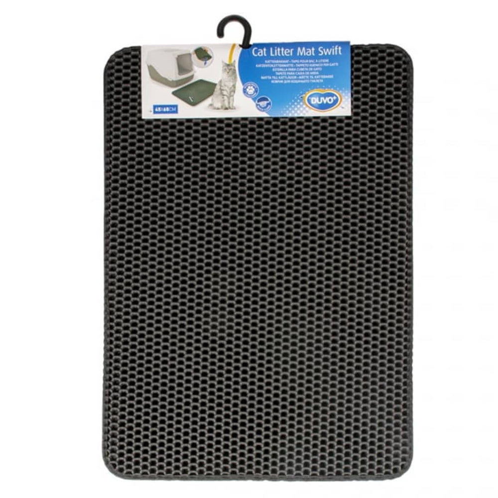 Duvoplus Duvoplus Katbakmat Swift 45x65 cm Schwarz