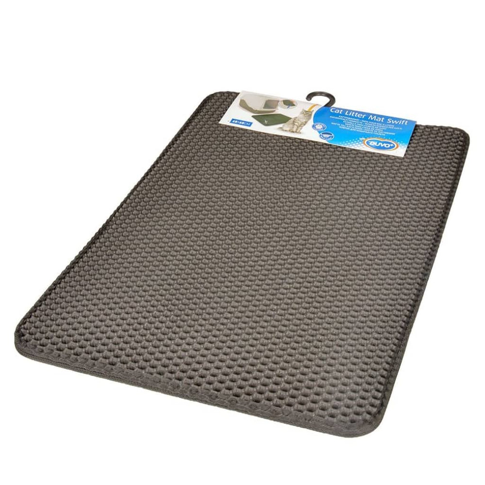 Duvoplus Duvoplus Katbakmat Swift 45x65 cm Schwarz