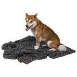 Jack und Vanille-Jack und Vanille-Haustierdecke Kohle XL-XXL 150x100 cm