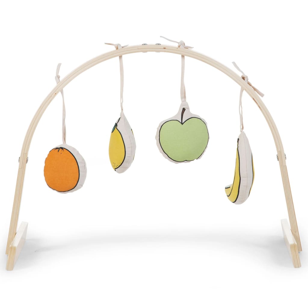 Childhome Childhome Baby Fitnessstudio Spielzeug 4 PCs Frucht