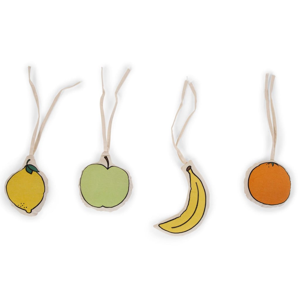 Childhome Childhome Baby Fitnessstudio Spielzeug 4 PCs Frucht