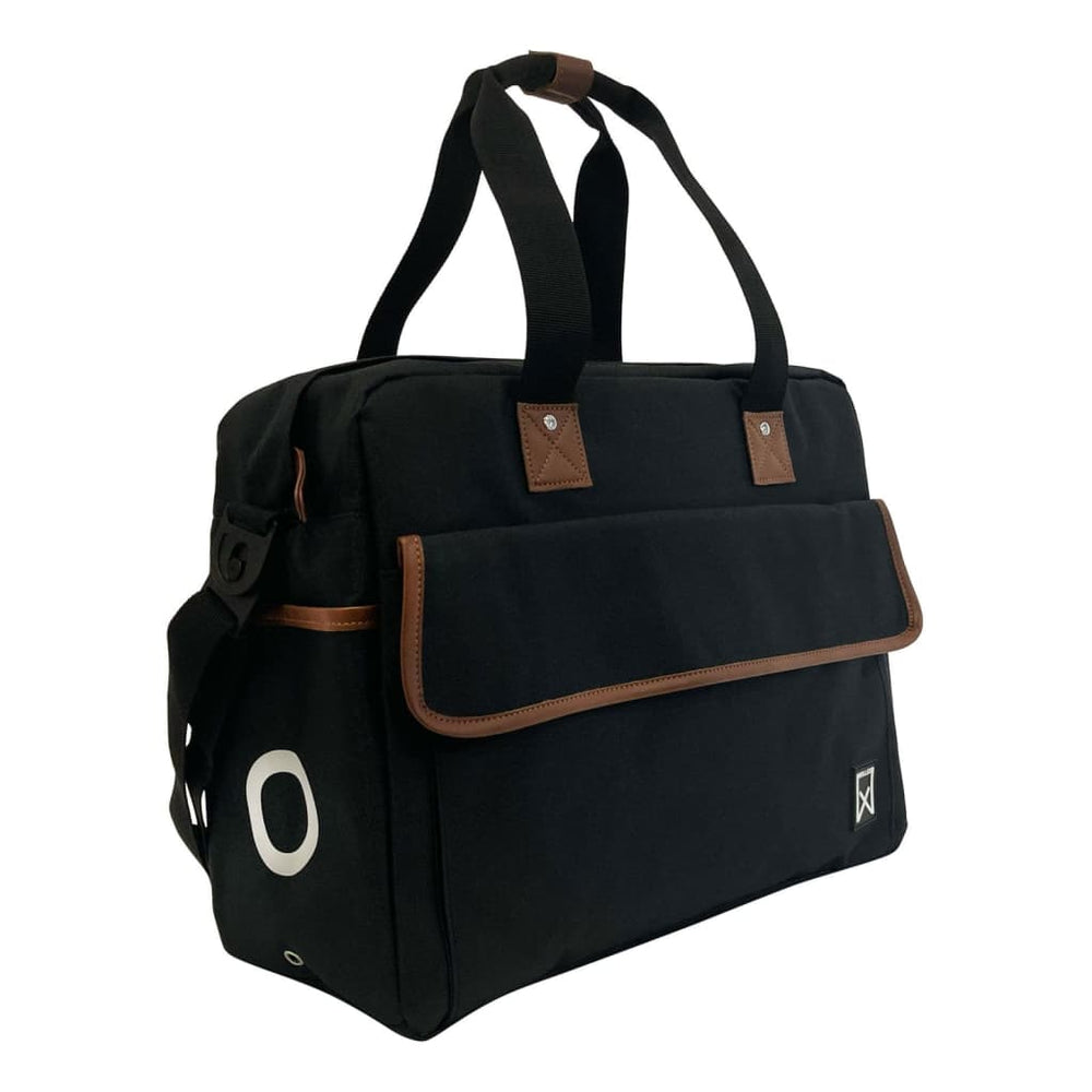 Wilex Wilex Fahrradbeutel 19 L schwarz und braun