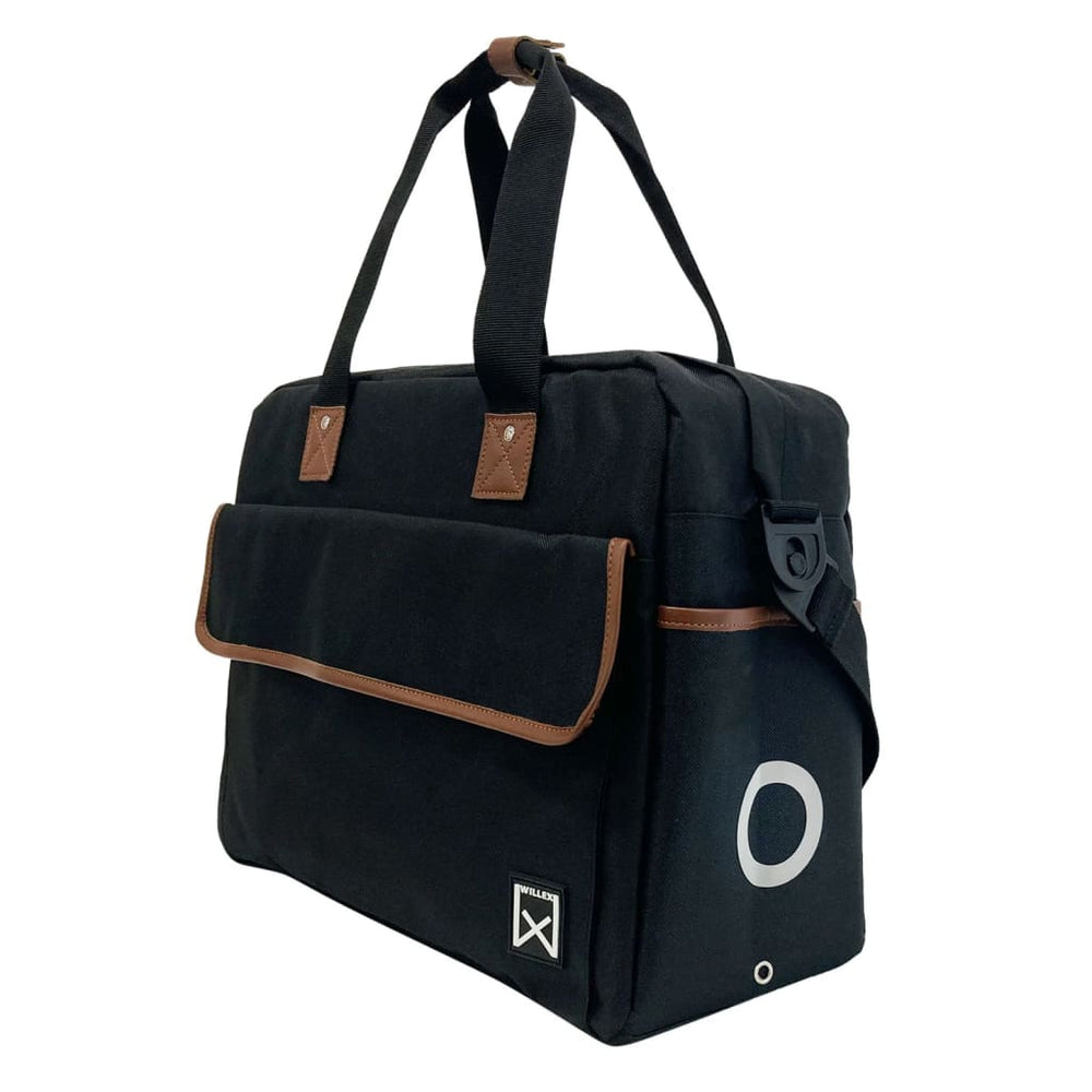 Wilex Wilex Fahrradbeutel 19 L schwarz und braun