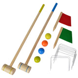 Eichhorn Game di croquet in legno all'aperto 18dlg.