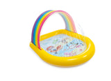 Intex Rainbow Swimming Pool mit Wassersprühgeräten