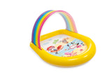 Intex Rainbow Swimming Pool mit Wassersprühgeräten