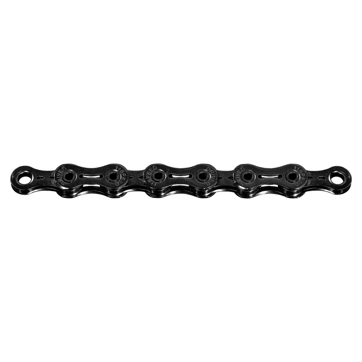 Sunrace CN11Z Necklace, 1 2 x 11 128 11-Speed, 126Links Black, Hollow Pin and Schakels.