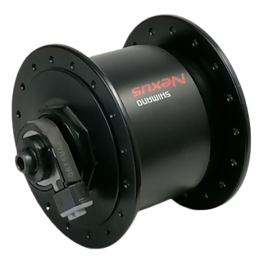 Shimano Hub Dynamo 6V 3 Watt 32 a une tête de fonction noire