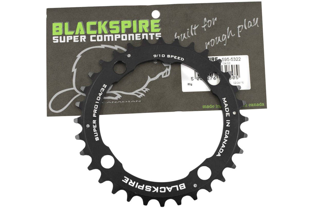 Schwarzgepressigungsblatt MTB Super Pro 104 32