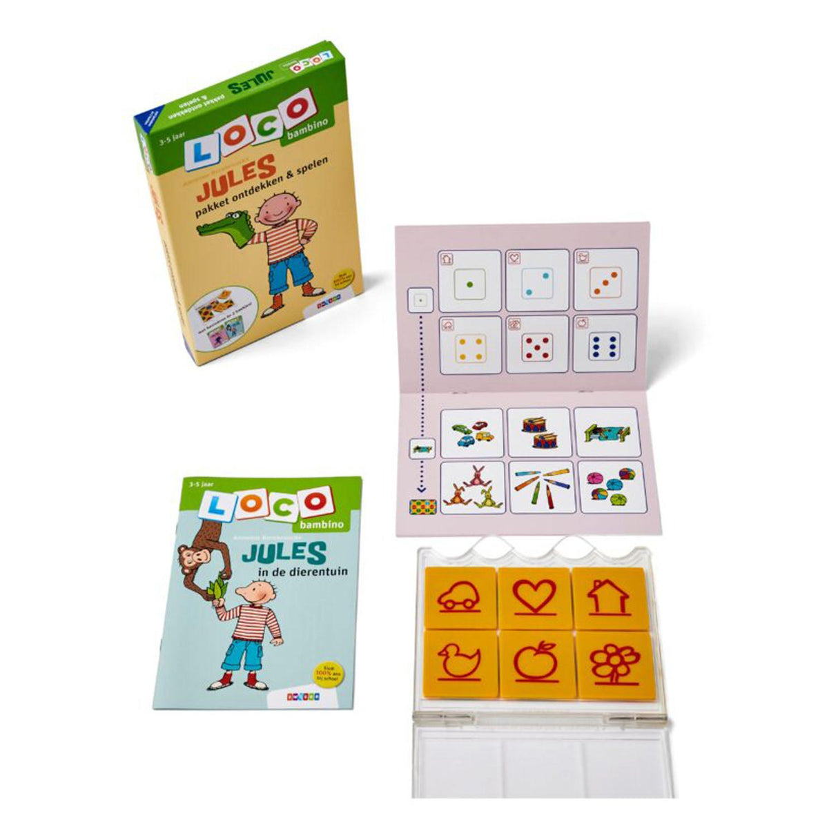 Loco Bambino Package Jules discover and play (3-5 years)