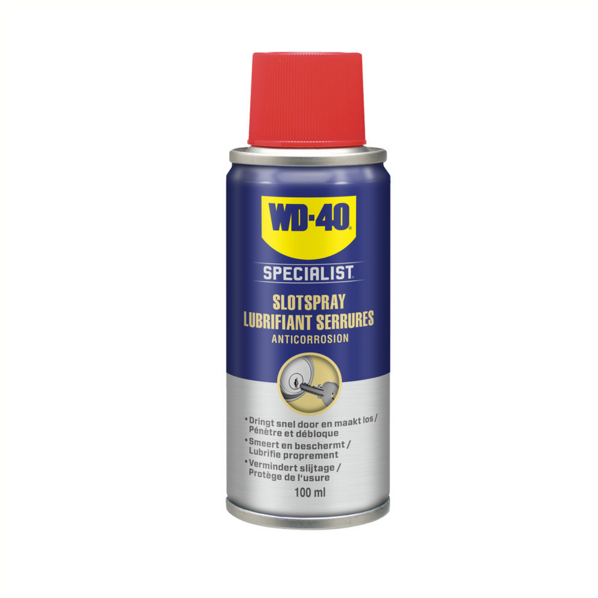 WD40 Slot Spray Specialist 100 ml schwarz gelb