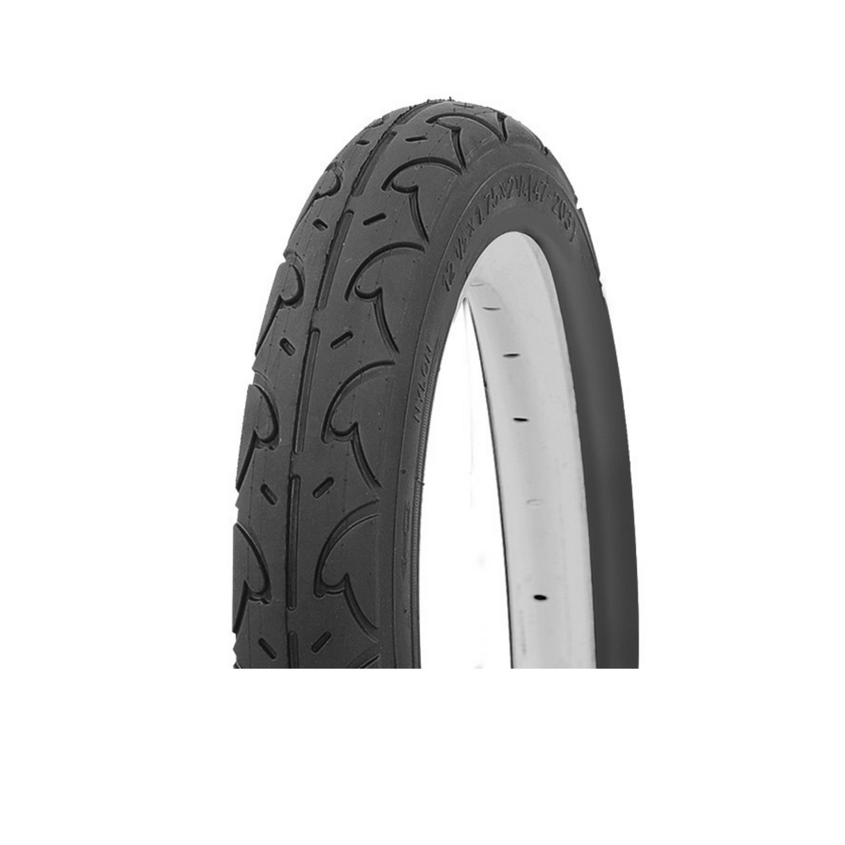 Hakuba Tire, negro sin reflejo, 16x1.75, ETRO 47-305