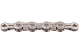 KMC Bicycle Chain X10EL Silver 10 Speed ​​114 Liens