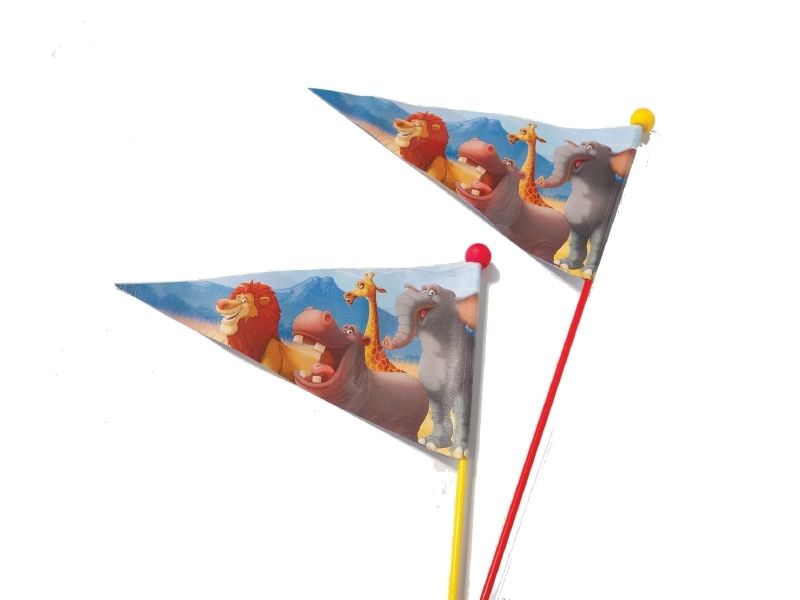 Kingk Flag Safety Animal King