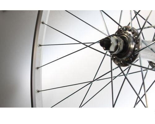 Hulzebos front wheel 20x1.75 Alu Silver Blank