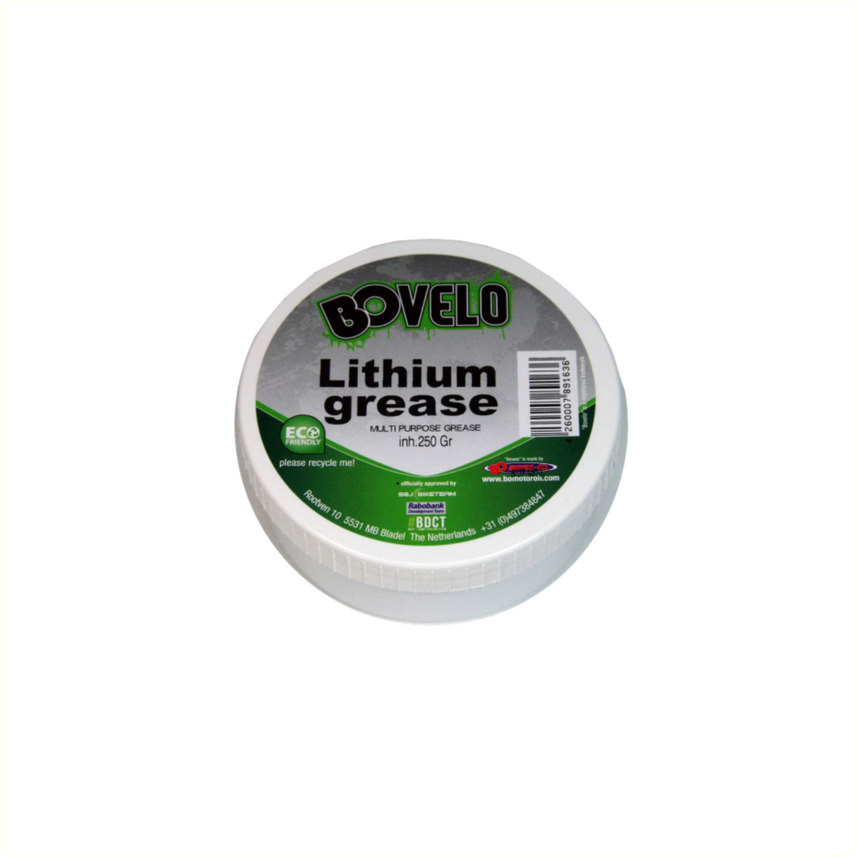 Velo bovelo lithium graisse 250gr