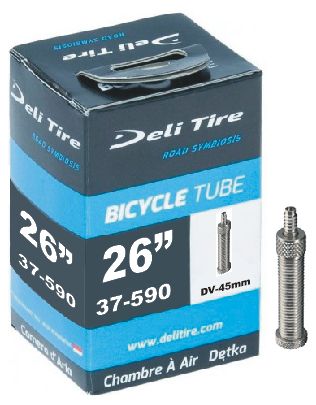 Deli Tire Inner Tube DV12 26 pouces 26x1 3 8 32 37-584 590 45 mm