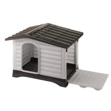 Ferplast Hondhok Villa 70 73x59x53 cm Grau 87253099
