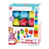 Play sort and learn stacking blocks