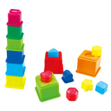 Play sort and learn stacking blocks