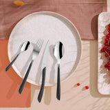 AMEFA AMEFA 16-teilige Besteck Set Eclat Nature Schwarzes Holz