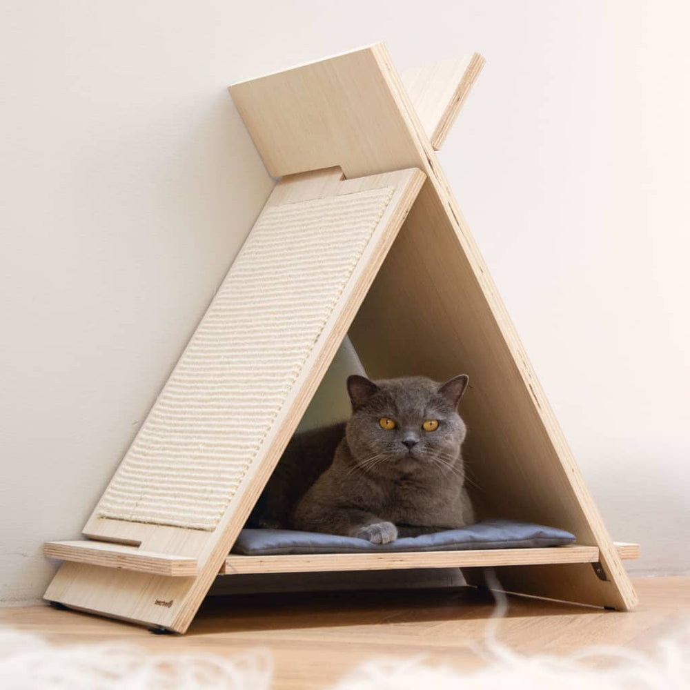Beeztees Beeztees Katzenmöbel Rinty 55x35x60 cm Holz