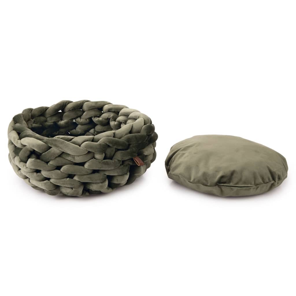 Entworfen von Lotte, entworfen von Lotte Cat Basket Ziba 40x15 cm Grün