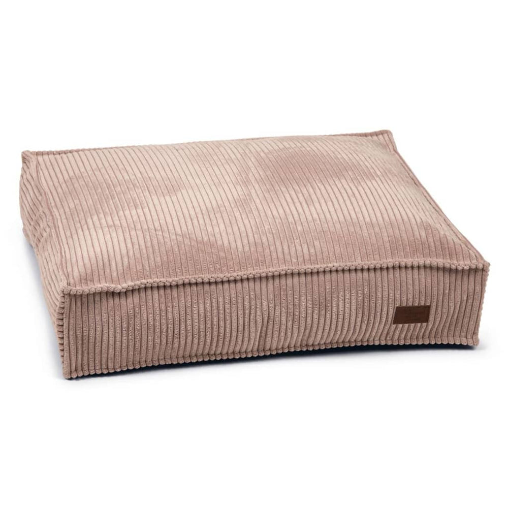Entworfen von Lotte, entworfen von Lotte Dog Cushion Rippen 70x5x15 cm Pink