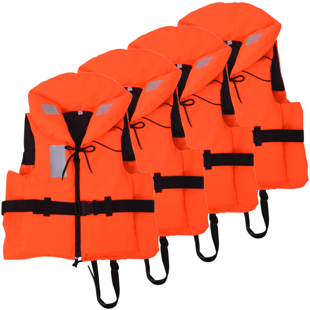Vidaxl Schwimmjacken 100 n 70-90 kg 4 Teile