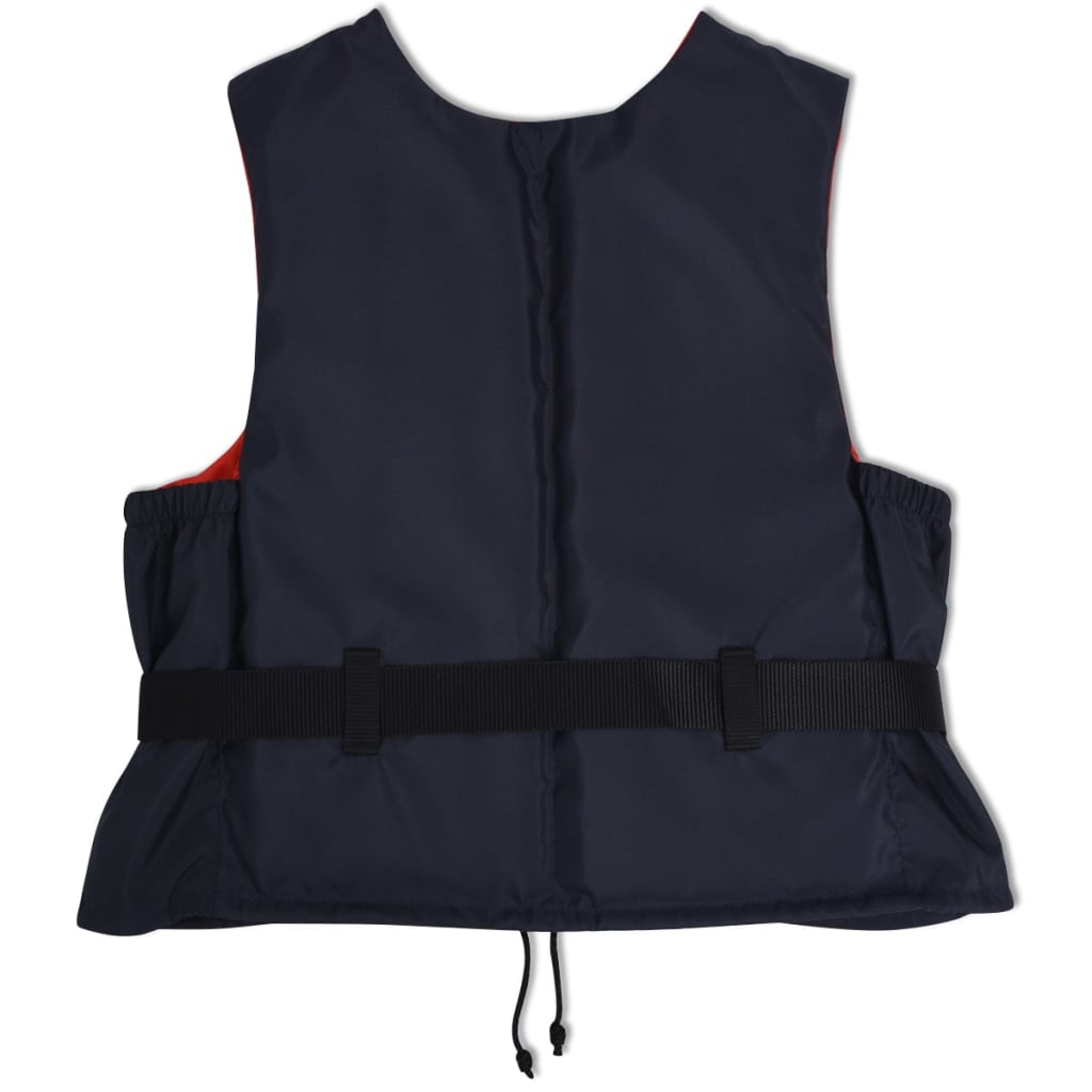 Vidaxl Schwimmjacken 50 N 90+ kg Marine Blue 4 STs