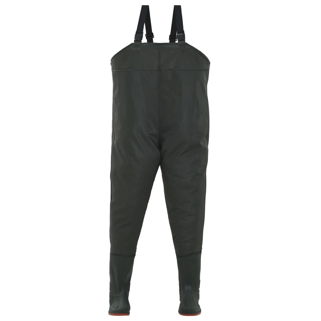 Vidaxl Waadbroek mit Stiefel Größe 38 Grün